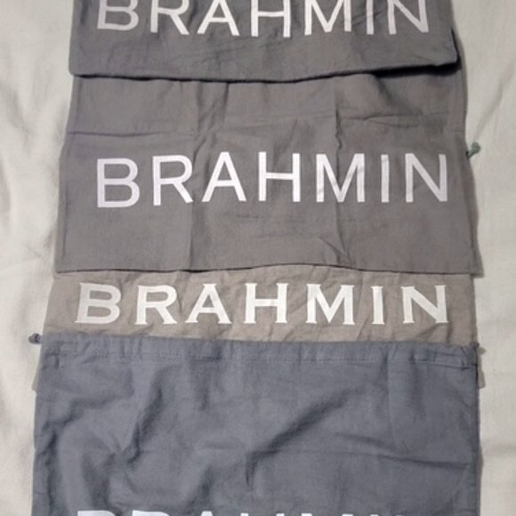 4 BRAHMIN VINTAGE SMALL PURSE DUSTBAG/DUSTCOVER/ DUST BAG/DUST COVER 11" X 17" - Picture 1 of 2